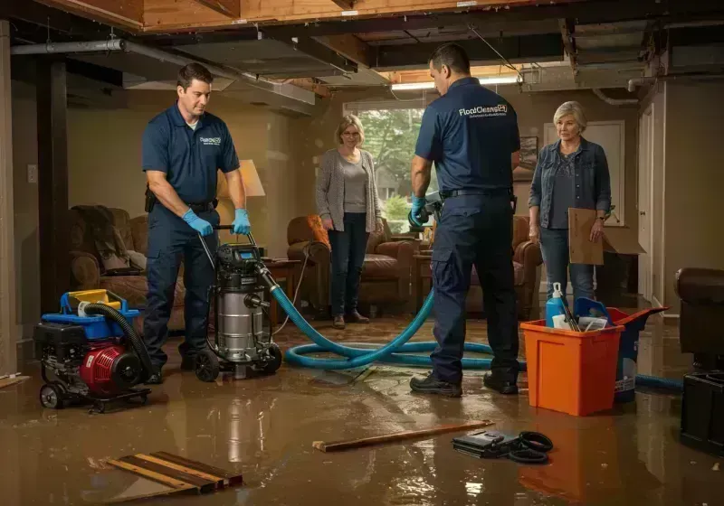 Basement Water Extraction and Removal Techniques process in Hampton, AR